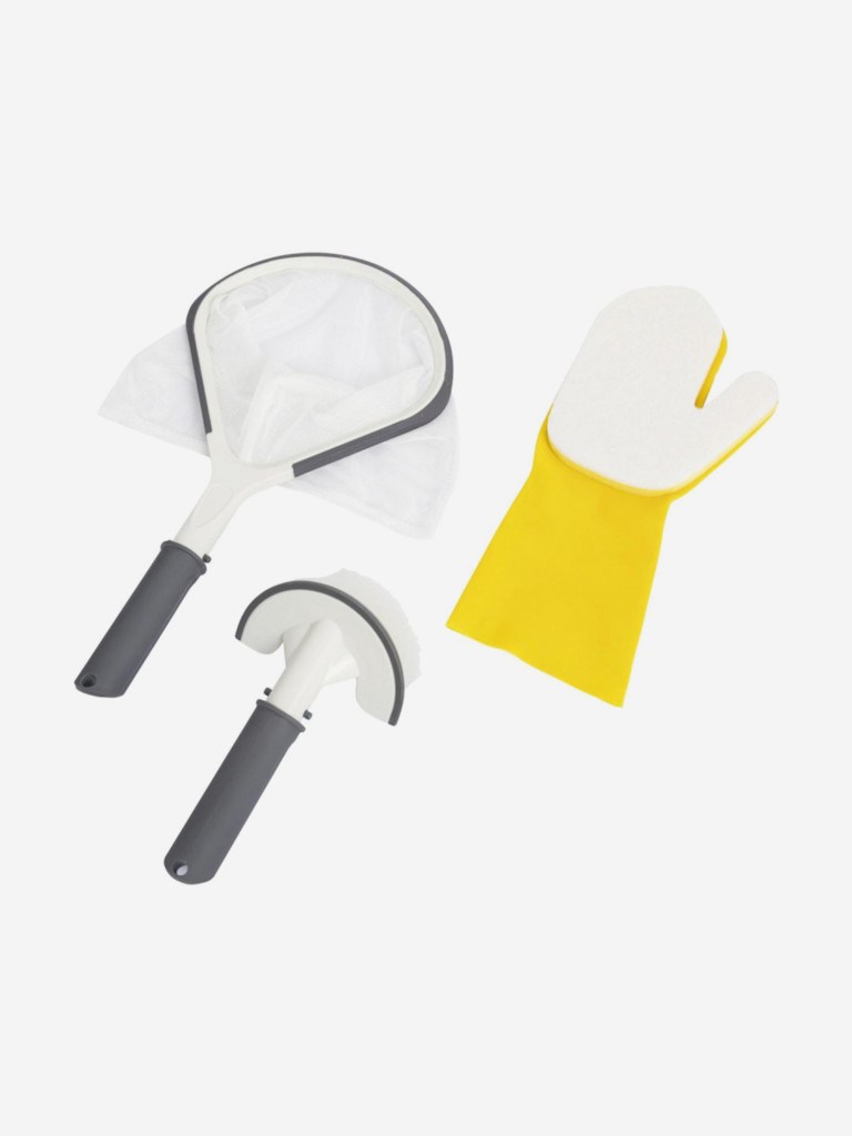 Набор для чистки СПА-бассейнов Bestway 60310 (сачок, щетка, чистящая варежка)