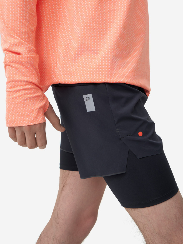 Шорты 2 в 1 мужские GRI Кросс 3.0