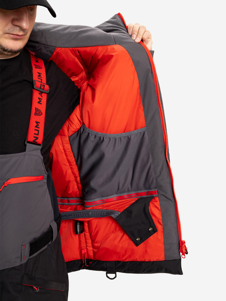 Костюм мужской MAGNUM GEAR ICEBERG PRO -25° С графит/черный