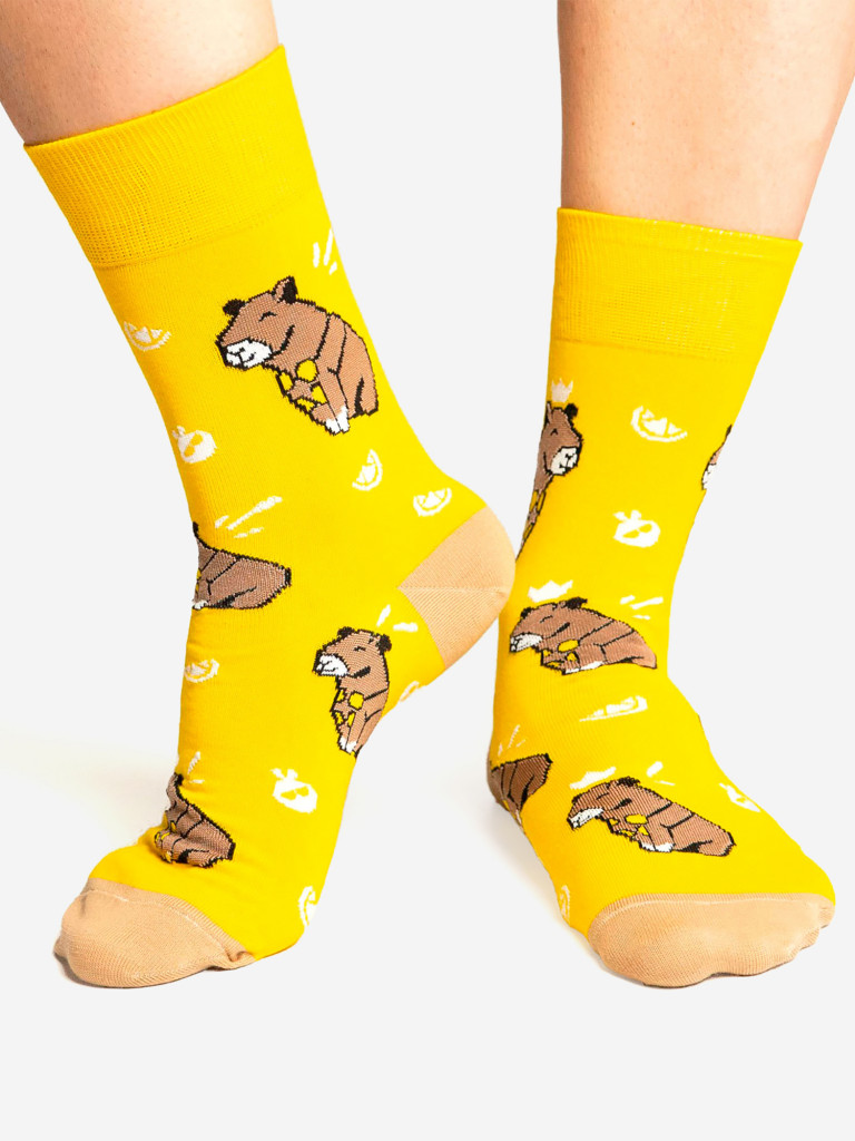 Носки с рисунками St.Friday Socks, Капибара
