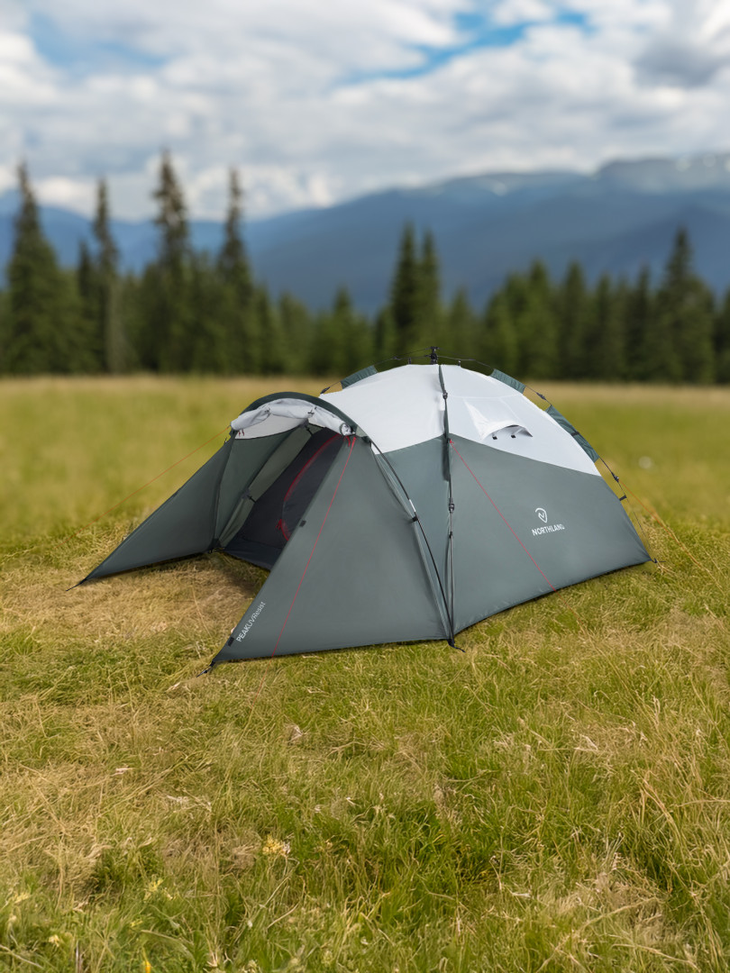 Палатка 3-местная Northland Instant 3 Plus Серый 12749₽