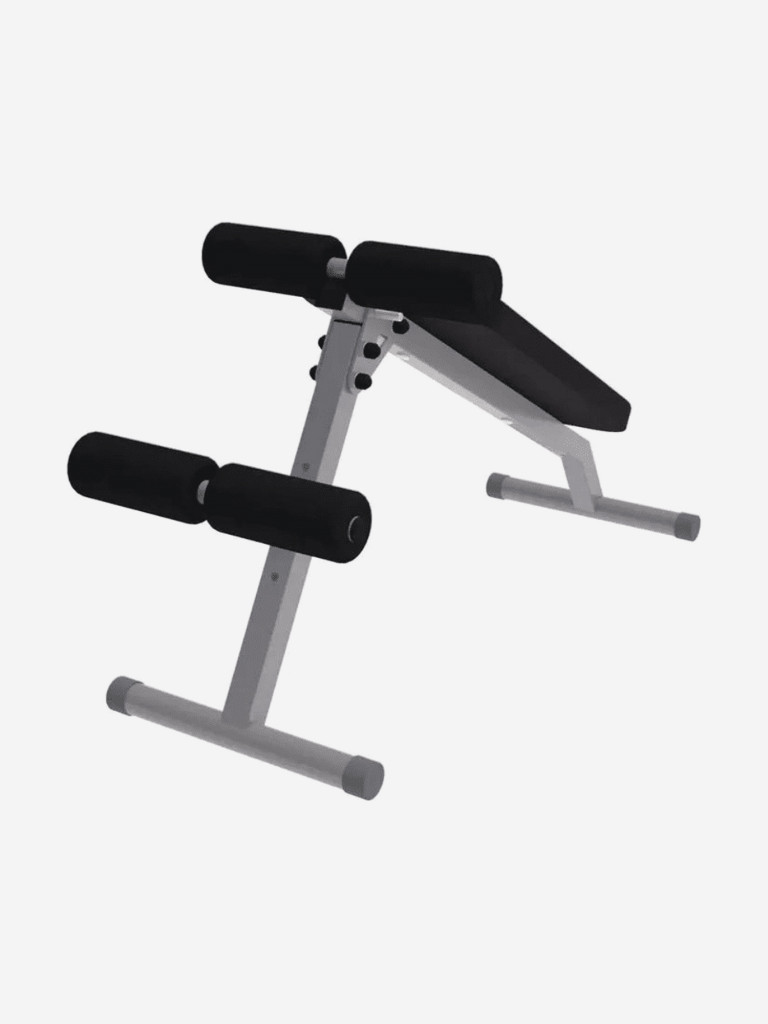Скамья 2в1 Sportlim Пресс + Гиперэкстензия Серая