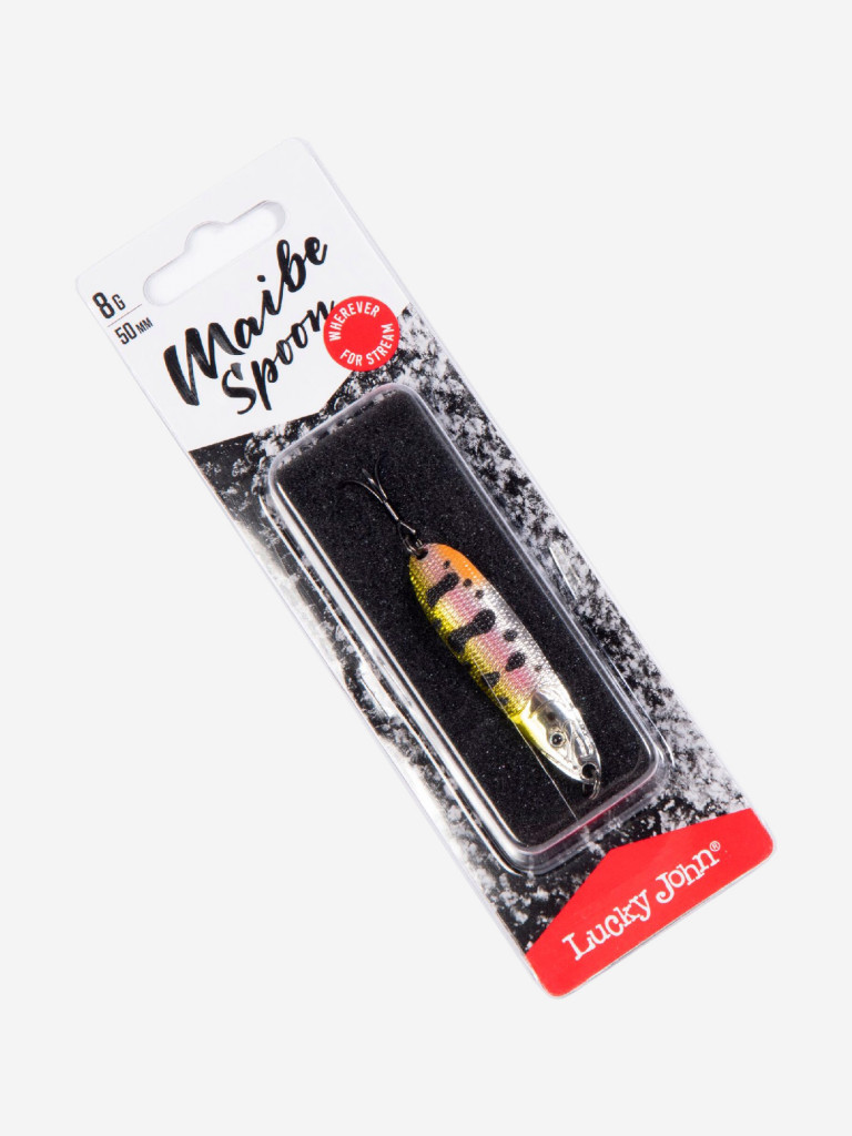 Блесна колеблющаяся Lucky John MAIBE SPOON, длина 50 мм, вес 8 г