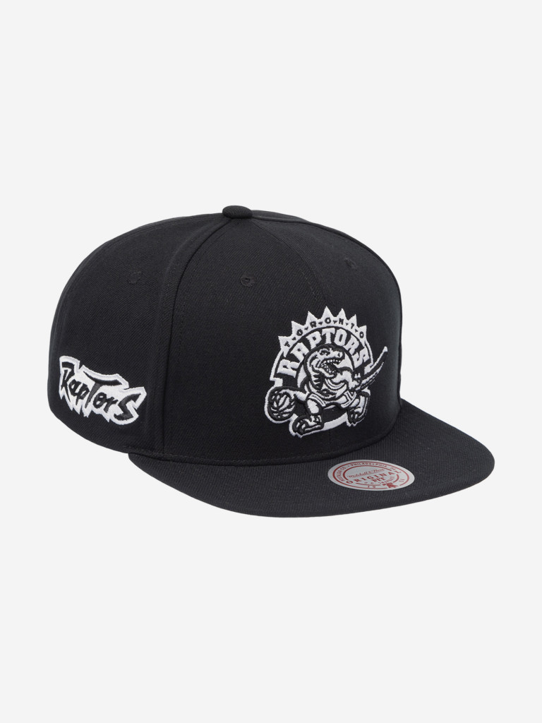 Бейсболка с прямым козырьком MITCHELL NESS HS8549-TRABLCK Toronto Raptors NBA (черный)