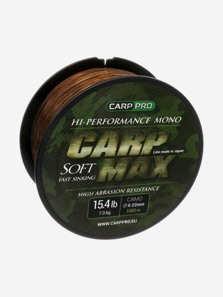 Леска CARP PRO Carp Max Camo 1000м 0,22мм