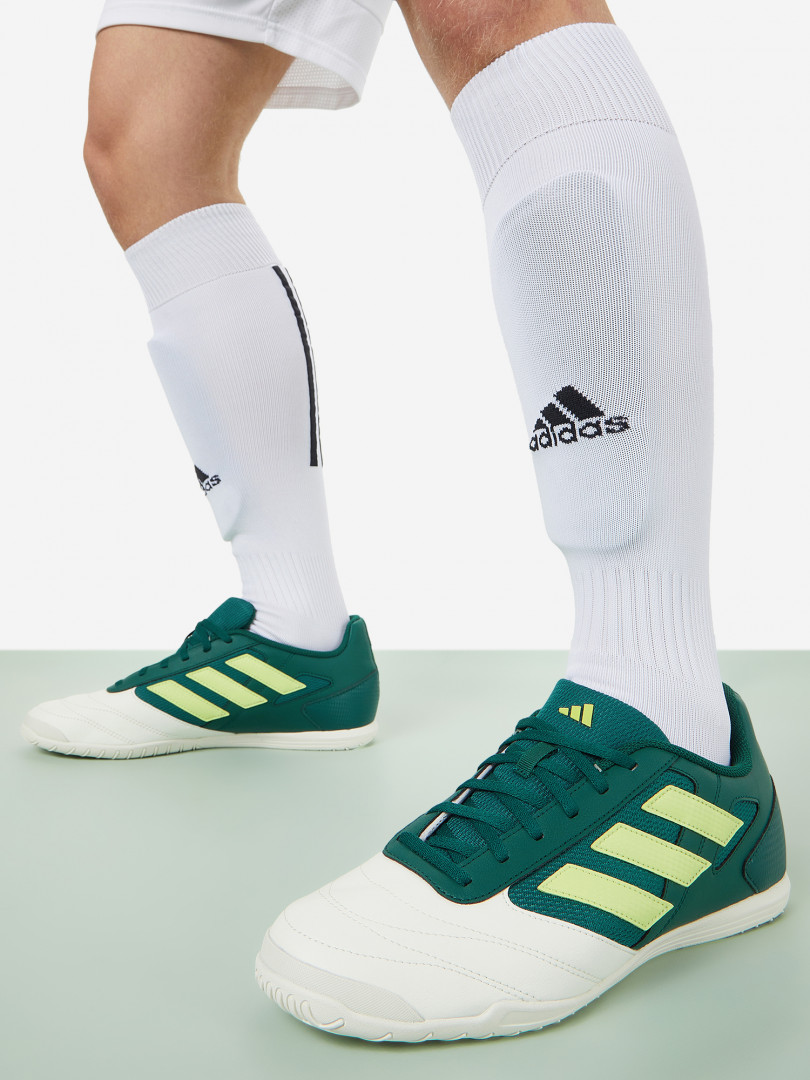 фото Бутсы мужские adidas super sala 2, зеленый