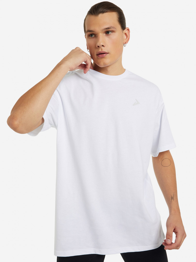 фото Футболка мужская оверсайз demix, белый