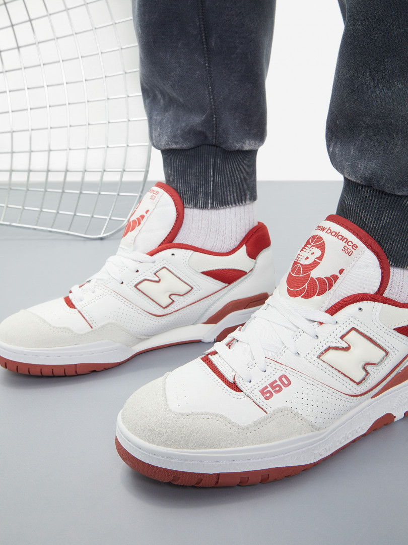 фото Кеды мужские new balance 550, белый