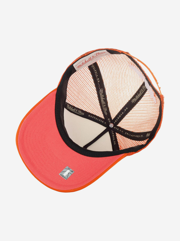 Бейсболка с сеточкой MITCHELL NESS 5HSSSH21323-MHEOFWH Miami Heat NBA (бежевый)
