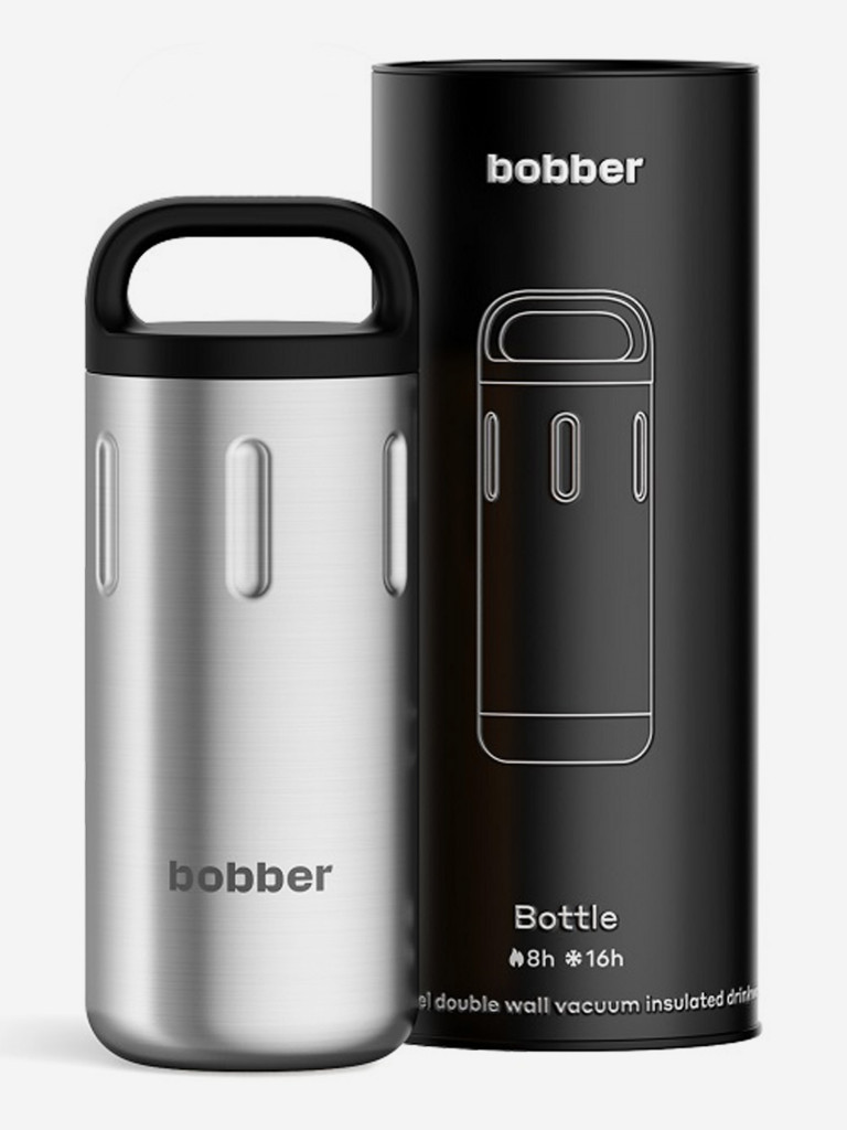 Термокружка BOBBER Bottle с ручкой 590 мл, тепло до 8 часов, матовый