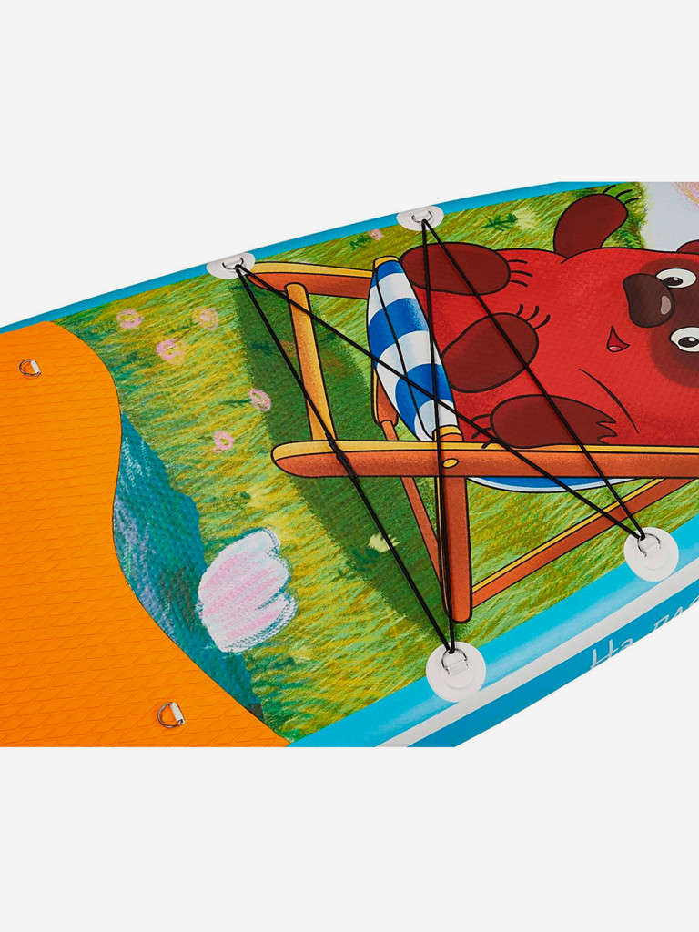 Сапборд/каяк надувной Iggy 11х34х6 Винни-пух, 335x86x15 см