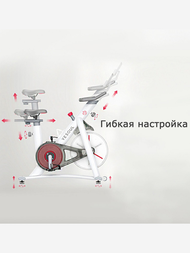 Велотренажер DFC Yesoul S3 PRO WHITE