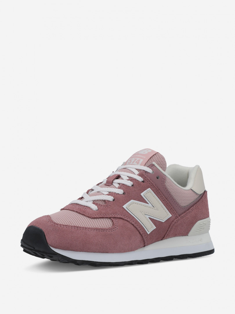 фото Кроссовки new balance 574, розовый