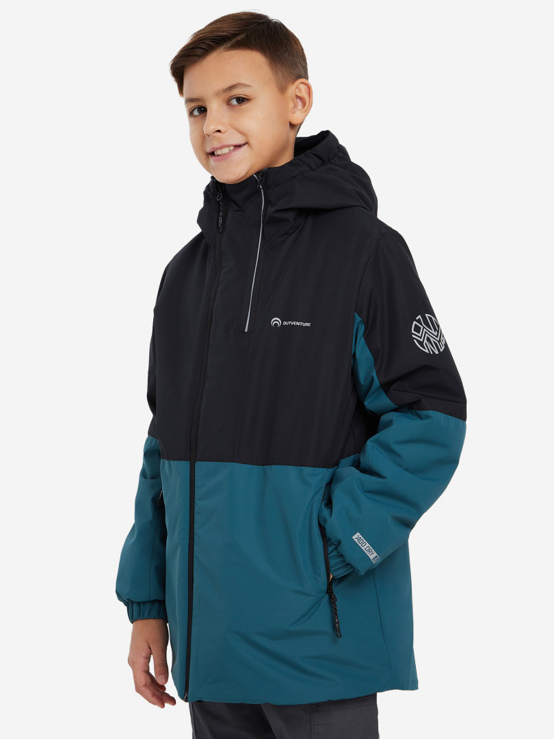 фото Куртка утепленная для мальчиков outventure, черный