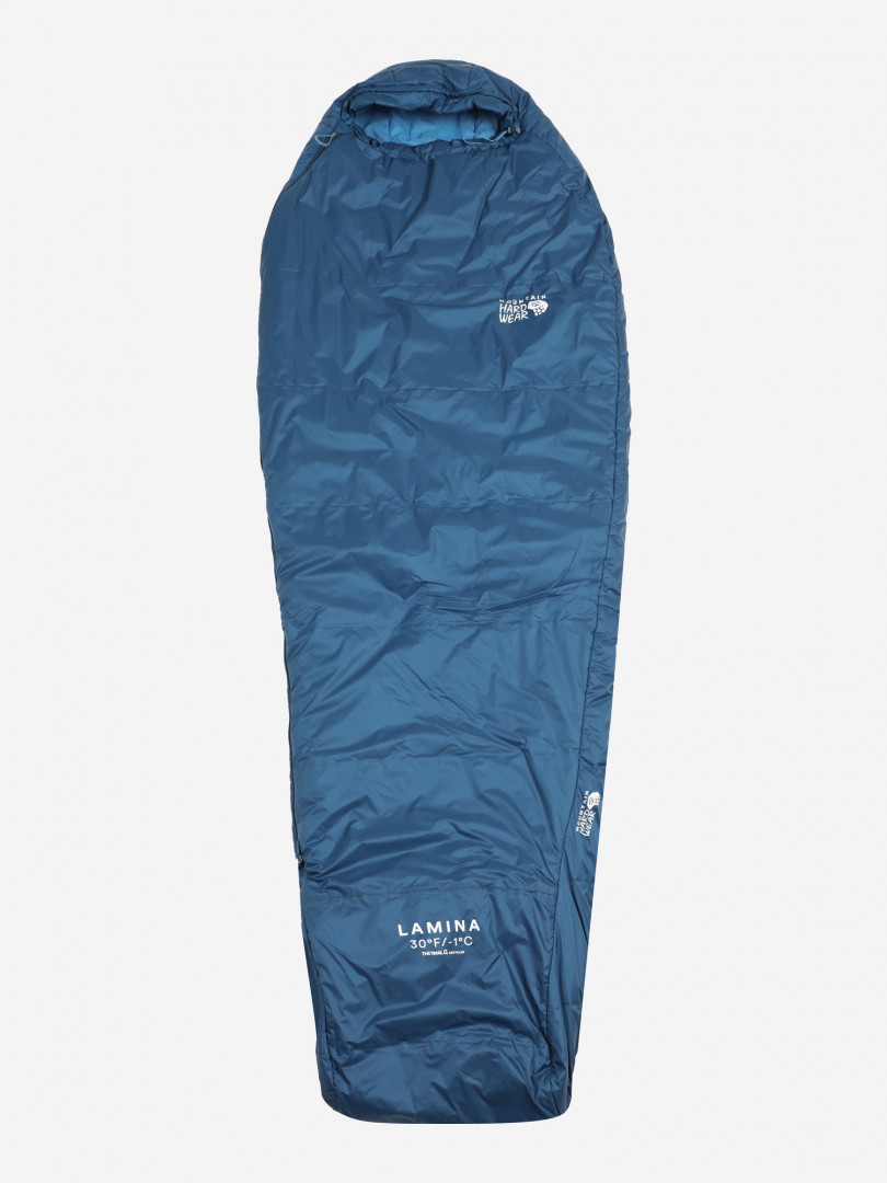 фото Спальный мешок mountain hardwear lamina -1 правосторонний, синий