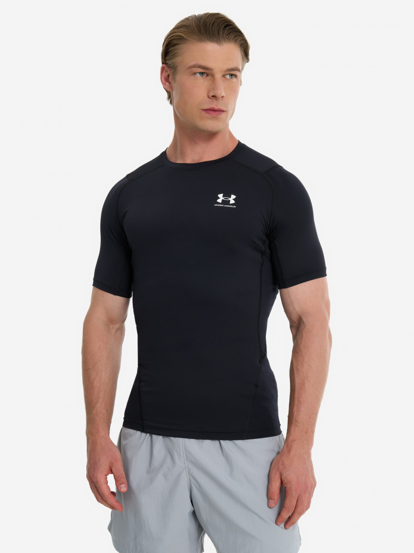 Футболка мужская Under Armour Comp 26194620299 Черный, размер 46, 48,48, 50,50, 52, фото 2