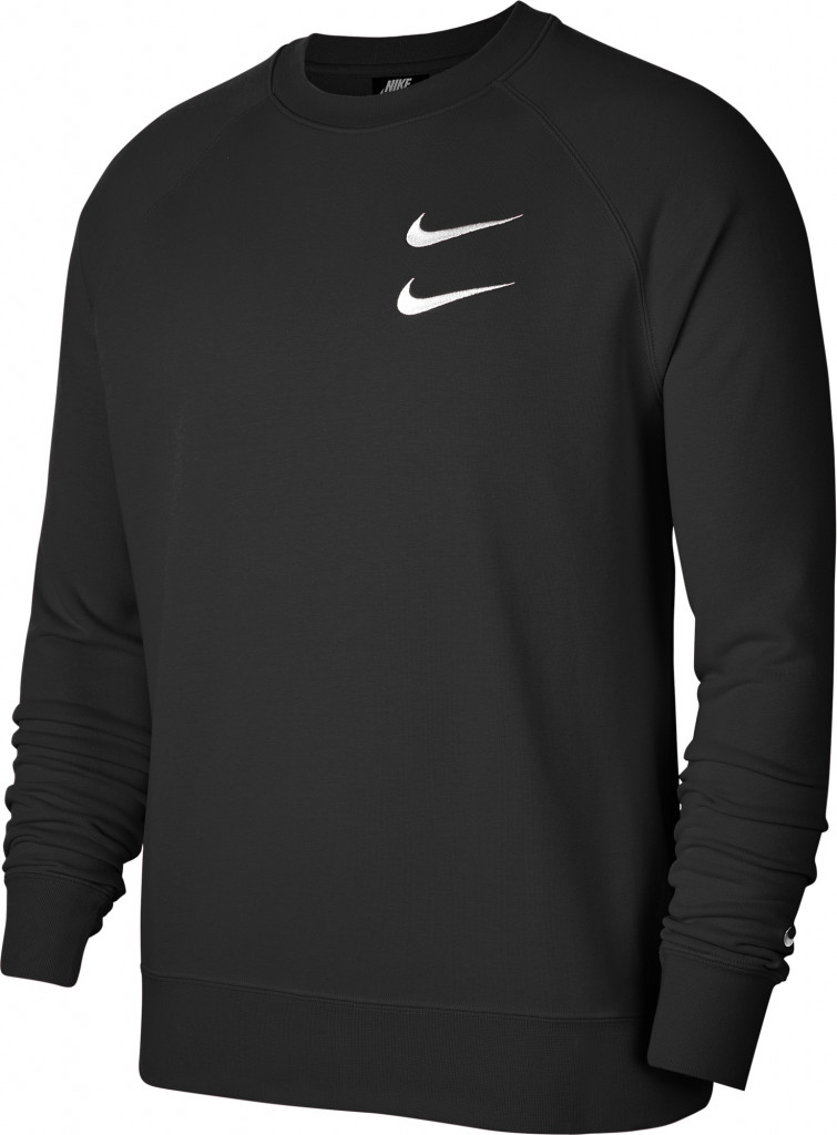 Nike double swoosh crew sale