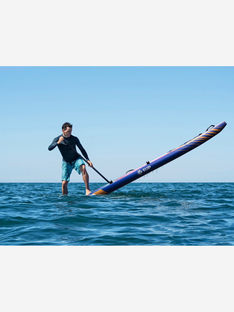 Надувной SUP-борд E-SUP ENCOUNTER RAINBOW, 12'6" 384*71*15 см сапборд
