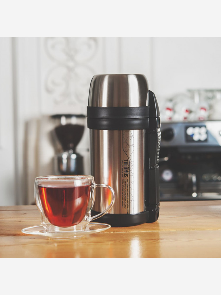 Термос для напитков и еды 1,4 л THERMOS FDH-1400 стальной цвет