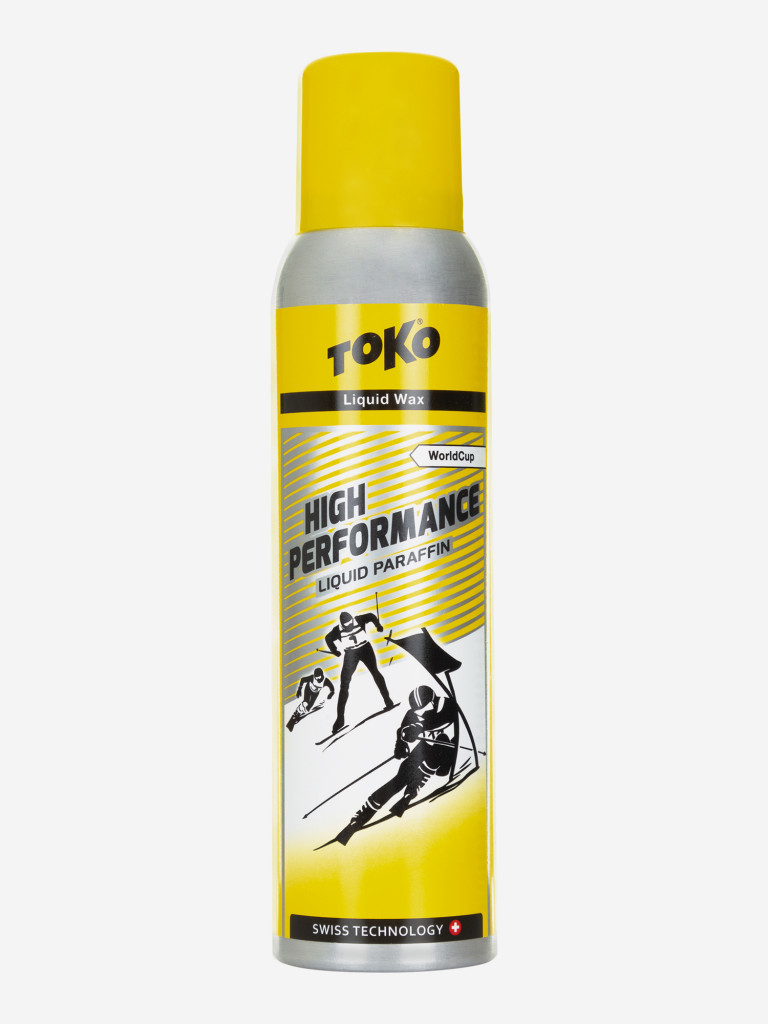 Мазь скольжения TOKO High Performance Liquid Paraffin yellow 125 мл +10C/-4C