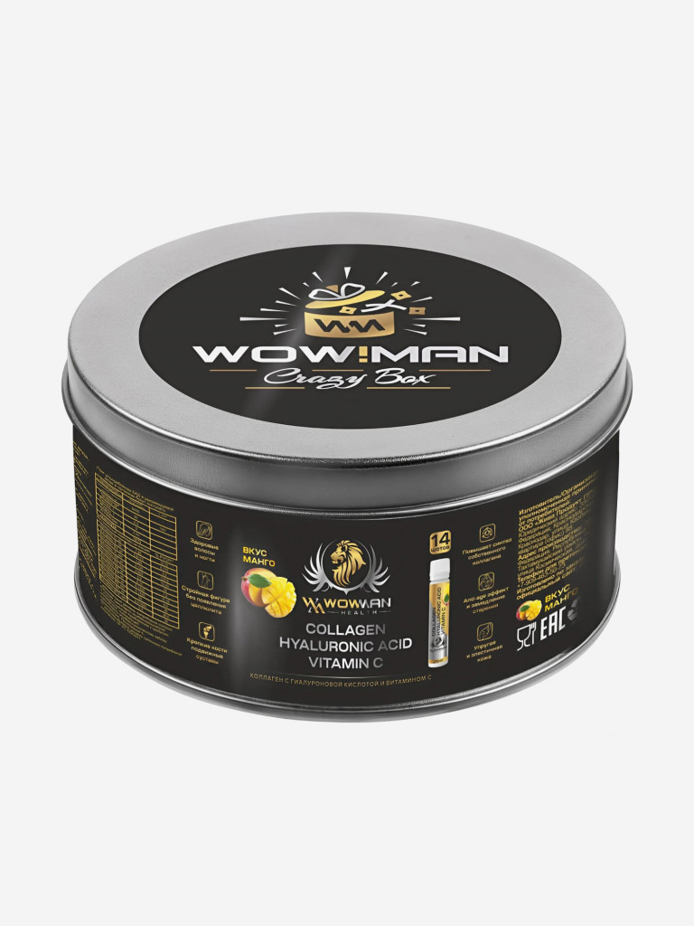 Коллаген жидкий WowMan WMLIQUIDCOLLAGEN,14 шотов