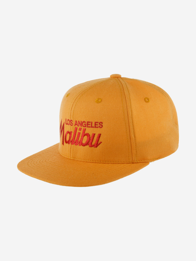 Бейсболка с прямым козырьком HOOD 100-MWL001-CA008-MU Malibu II, CA (желтый)