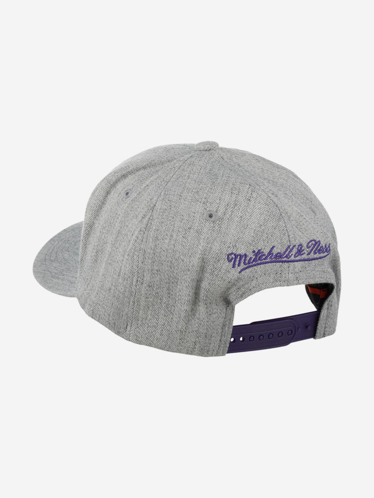 Бейсболка MITCHELL NESS HHSS3273-LALYYPPPGYHT Los Angeles Lakers NBA (серый)