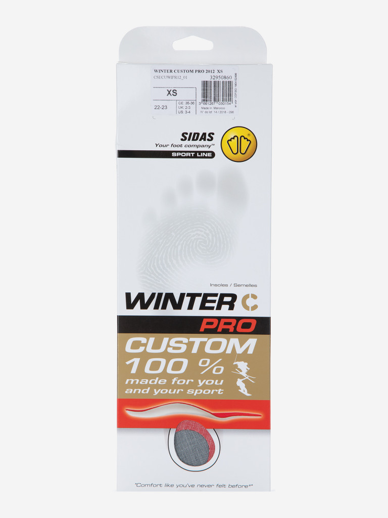Стельки Sidas Custom Winter C Pro