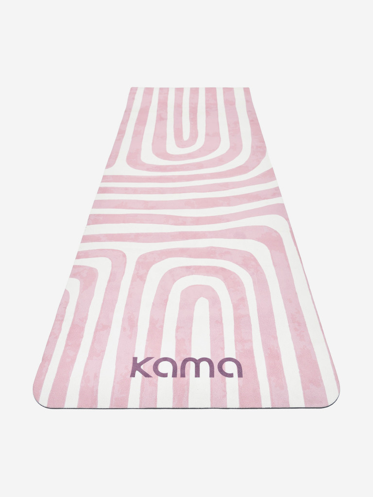 Коврик для йоги и фитнеса Kama, TPE, микрофибра