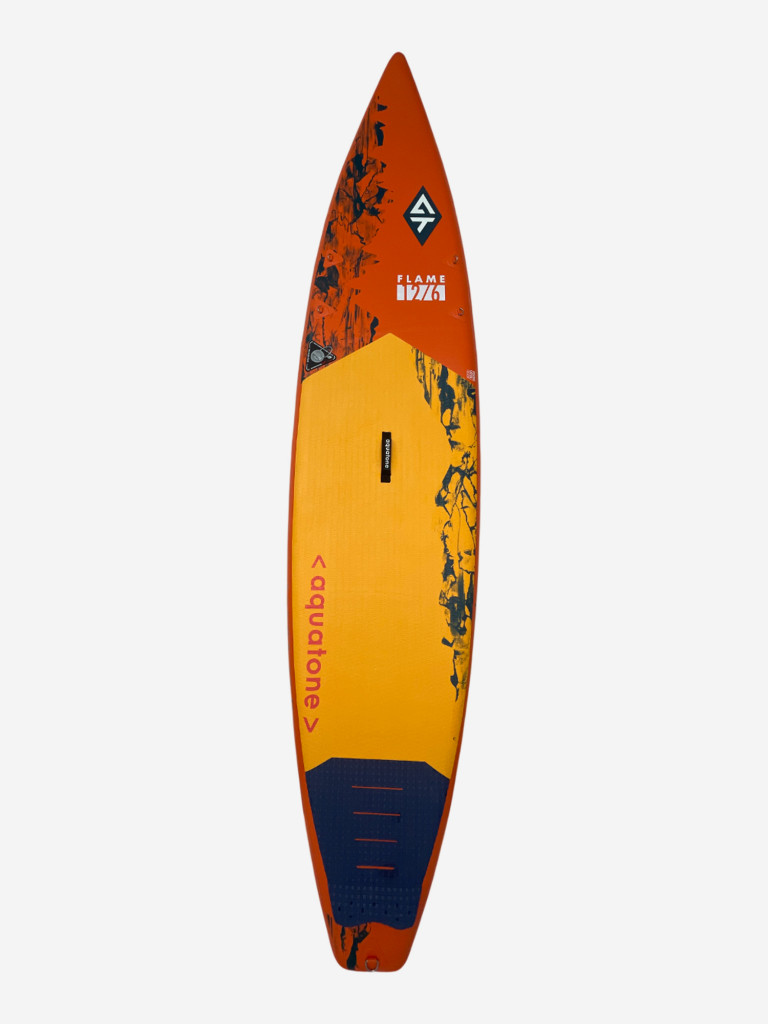 SUP-доска Aquatone FLAME 12'6", надувная, туринговая, двухслойная, 381х81х15 см, до 160 кг