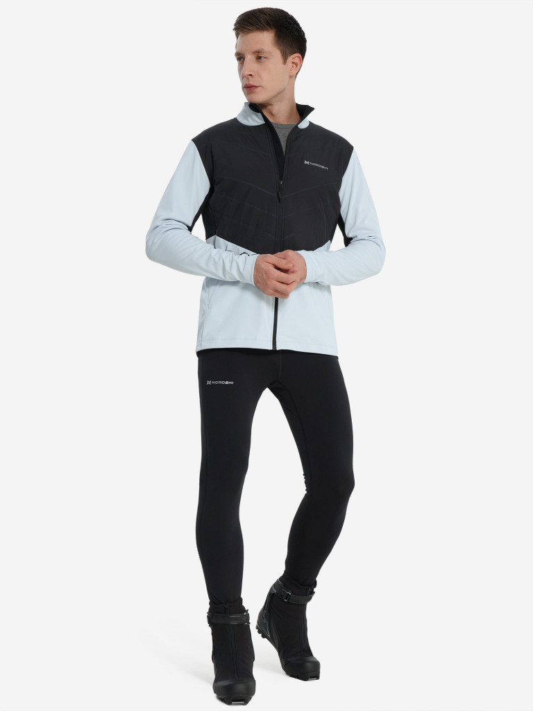 Куртка для беговых лыж мужская Nordski Hybrid Pro 2.0