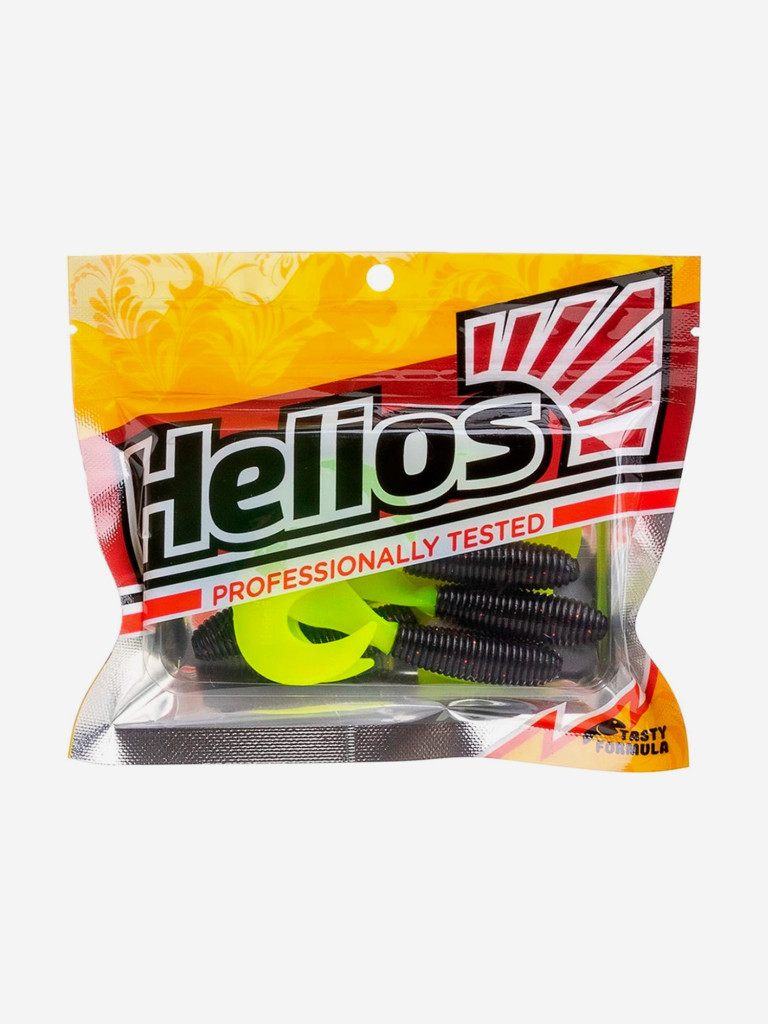 Мягкая приманка Helios Credo, 3,35'' / 8,5 см, Dark Star LT, 7 шт (HS-11-053)