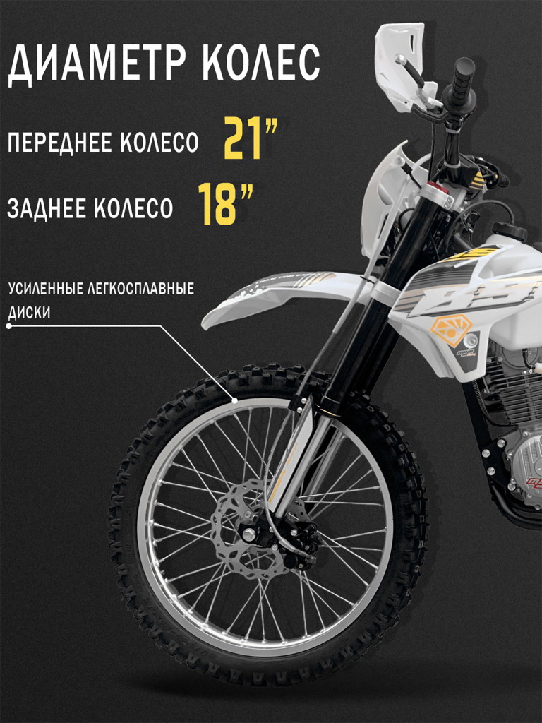 Эндуро / кроссовый мотоцикл BSE Z2 21/18