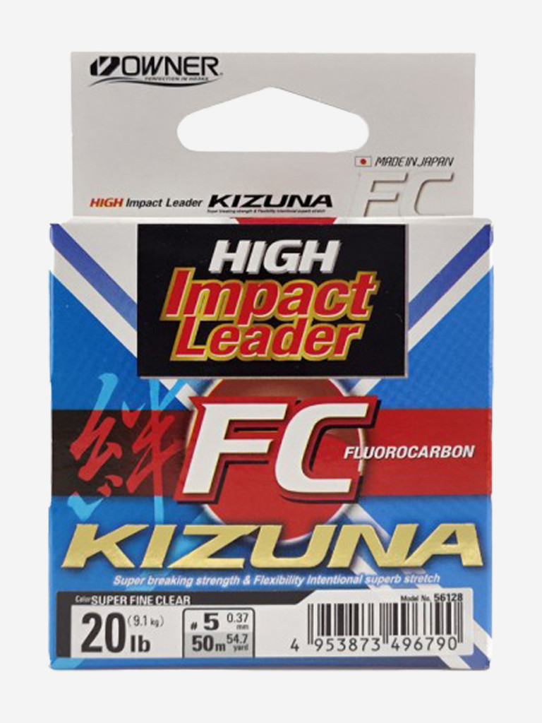 Леска Kizuna FC super clear OWNER 50м 0.37мм 9.07кг