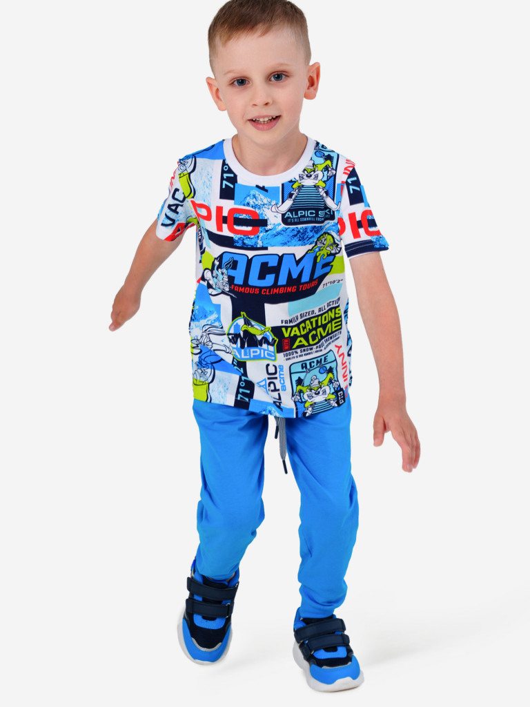 Комплект для мальчика: футболка, брюки PlayToday