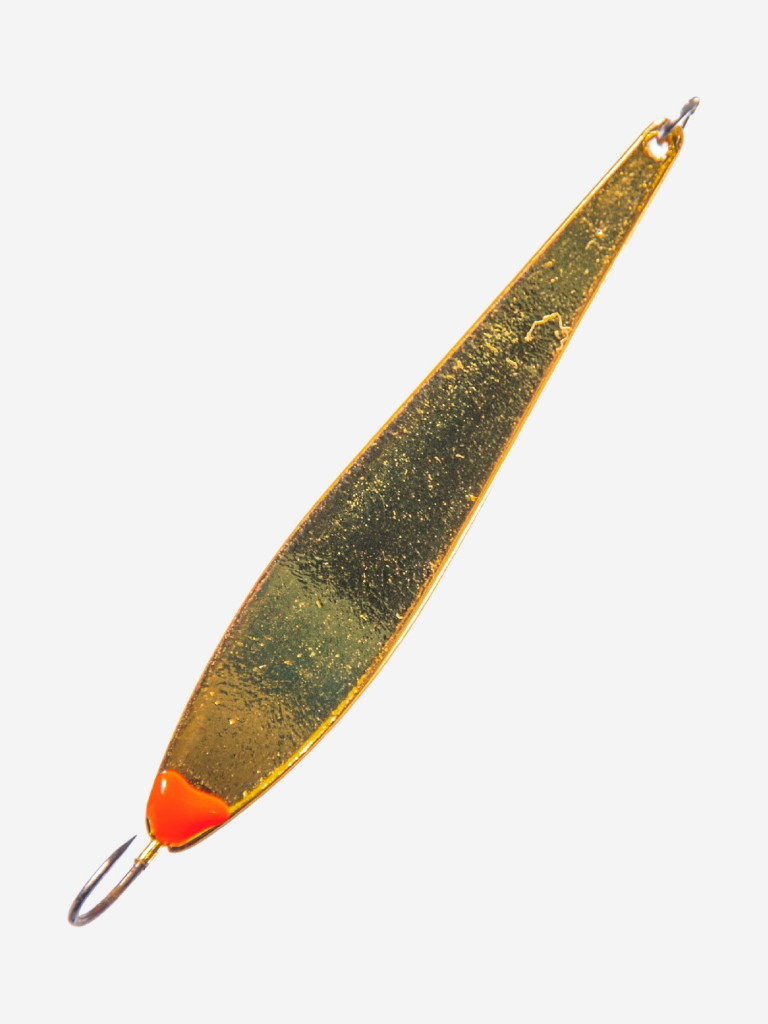 Блесна вертикальная Lucky John зимняя MODEL S-2 с впаянным крючком, вес 3 г