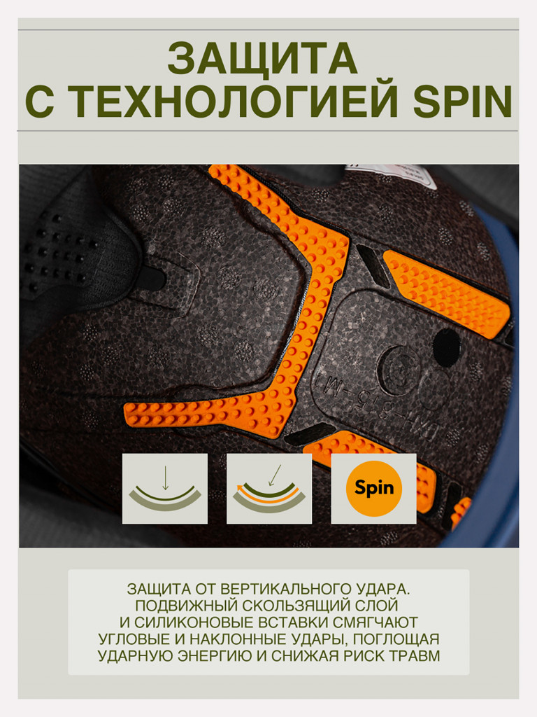 Шлем горнолыжный - сноубордический LOXLEY - PROTECTION