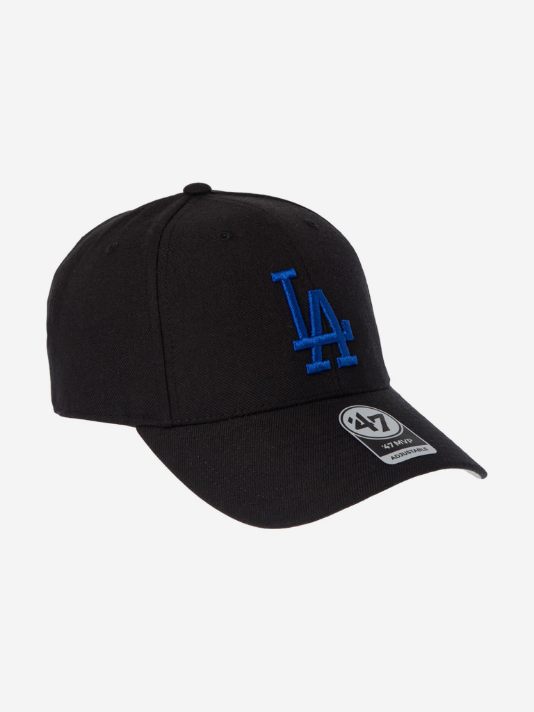Бейсболка 47 BRAND B-MVP12WBV-BKRR Los Angeles Dodgers MLB (черный)