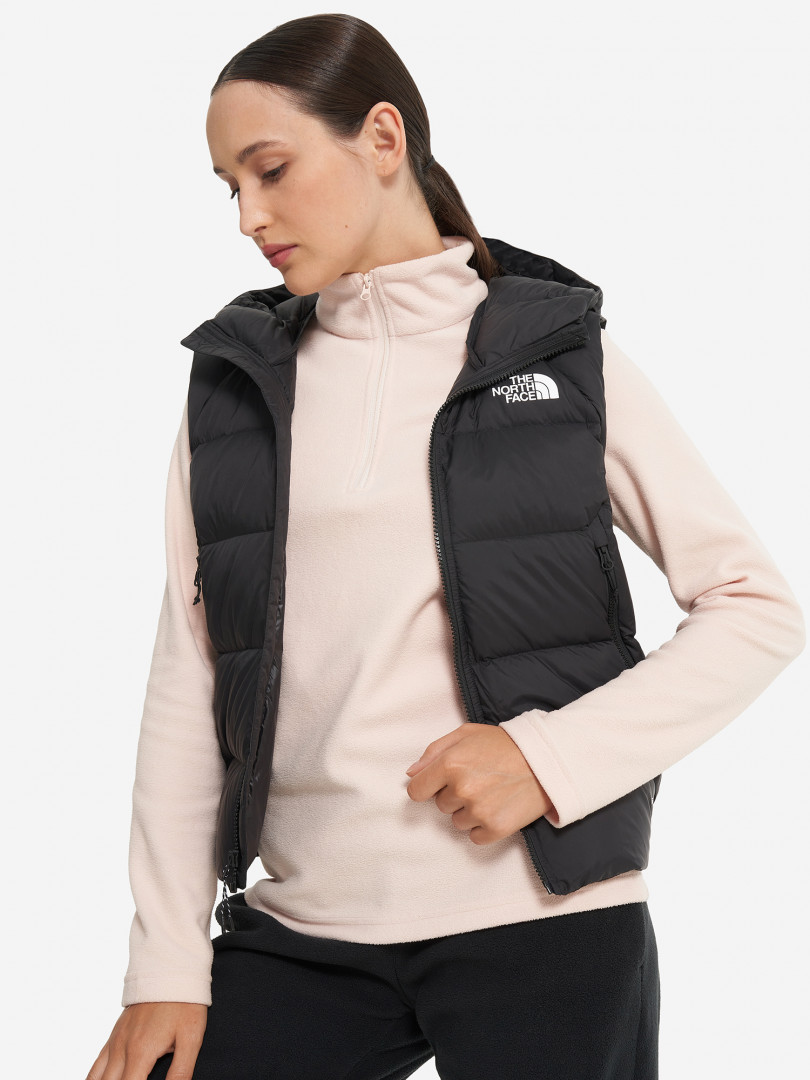 фото Жилет пуховый женский the north face hyalite vest, черный