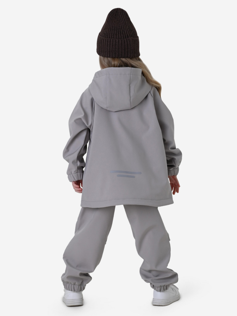 Костюм детский демисезонный Sherysheff В25261 Серо-бежевый
