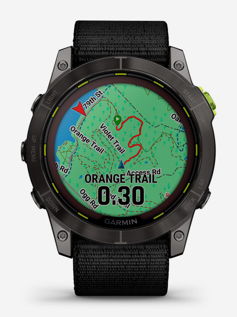 Спортивные часы Garmin Enduro 2 с титановым безелем и нейлоновым ремешком