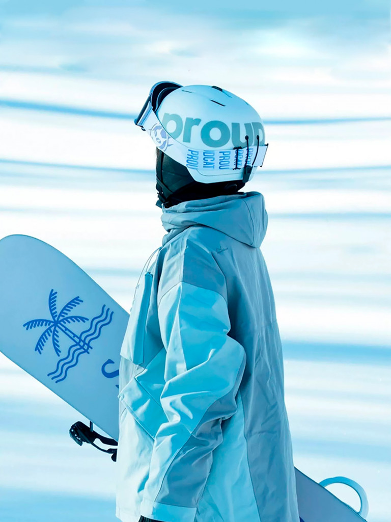 Горнолыжный шлем PROUD CAT Hard Scalp белый