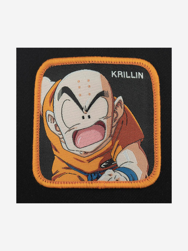 Бейсболка с сеточкой CAPSLAB CL/DBZ3/1/KRI3 Dragon Ball Krillin (черный)