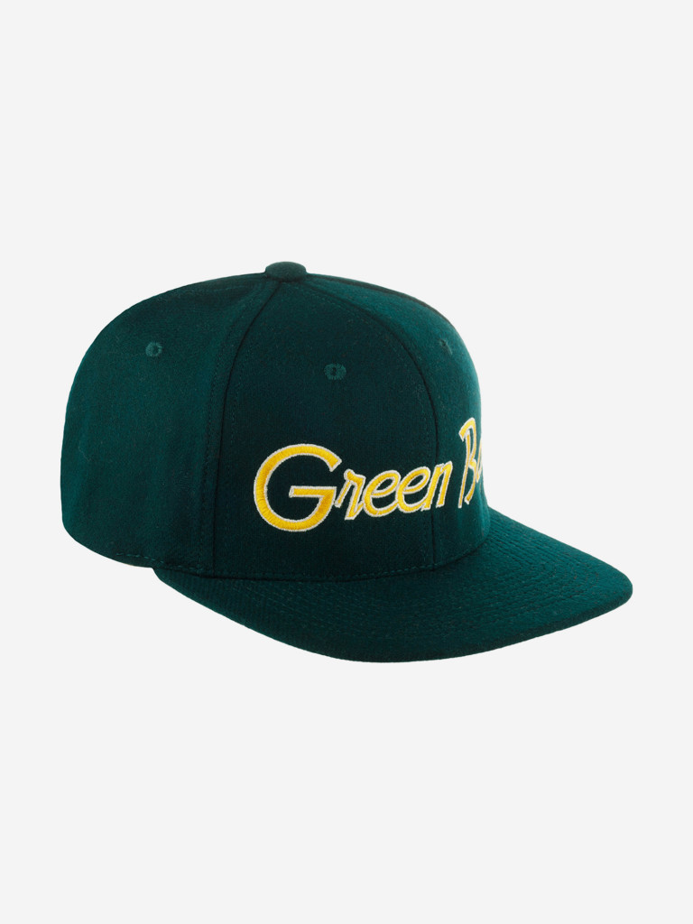 Бейсболка с прямым козырьком HOOD 100-MWL005-WI004-FR Green Bay (зеленый)