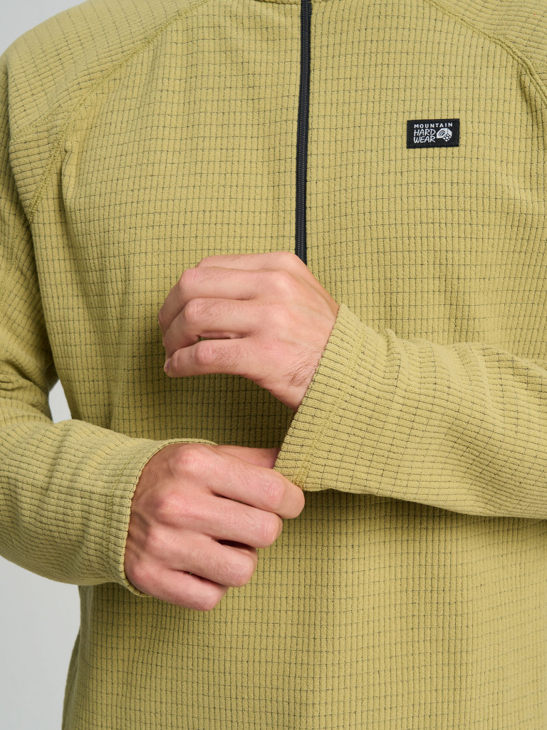 Толстовка мужская Mountain Hardwear Summit Grid Half Zip