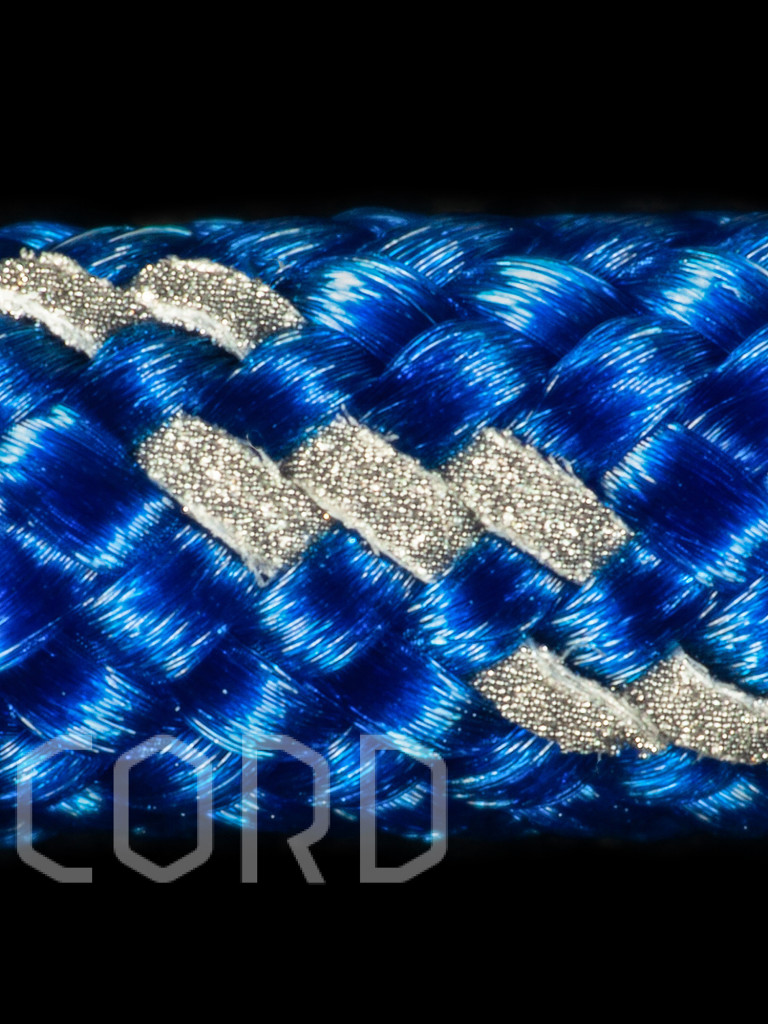 Паракорд 550 CORD nylon 30м RUS световозвращающий (ultramarine blue)
