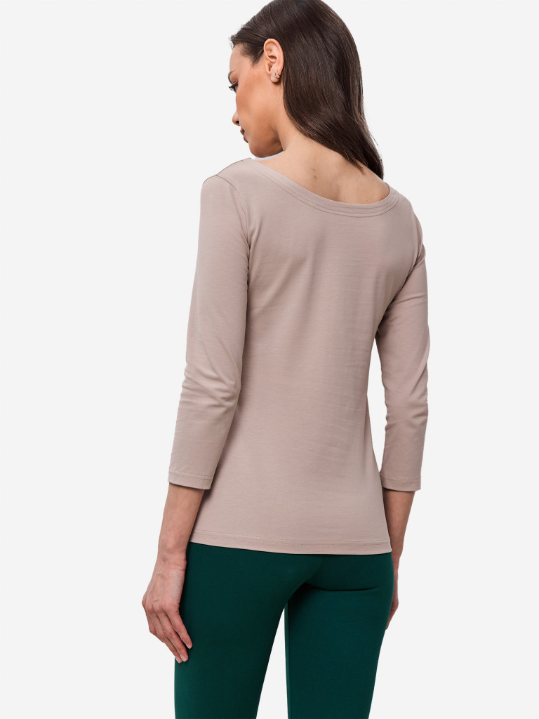 Лонгслив бежевый женский ANGAMI