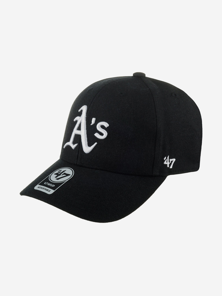 Бейсболка 47 BRAND B-MVP18WBV-BKA Oakland Athletics MLB (черный)