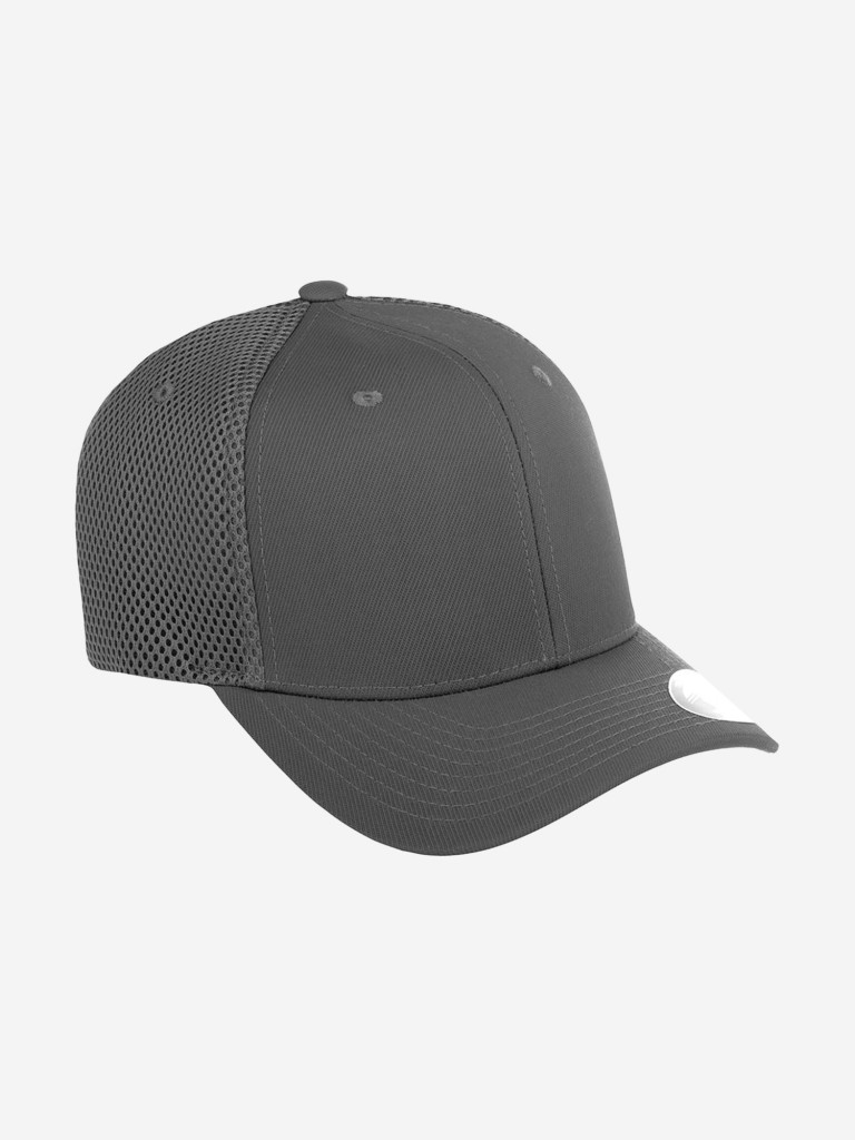 Бейсболка с сеточкой FLEXFIT 6533 (серый)