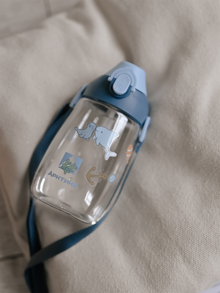 Бутылочка детская питьевая Арктика, тритановая (для напитков), 480 мл, нордик